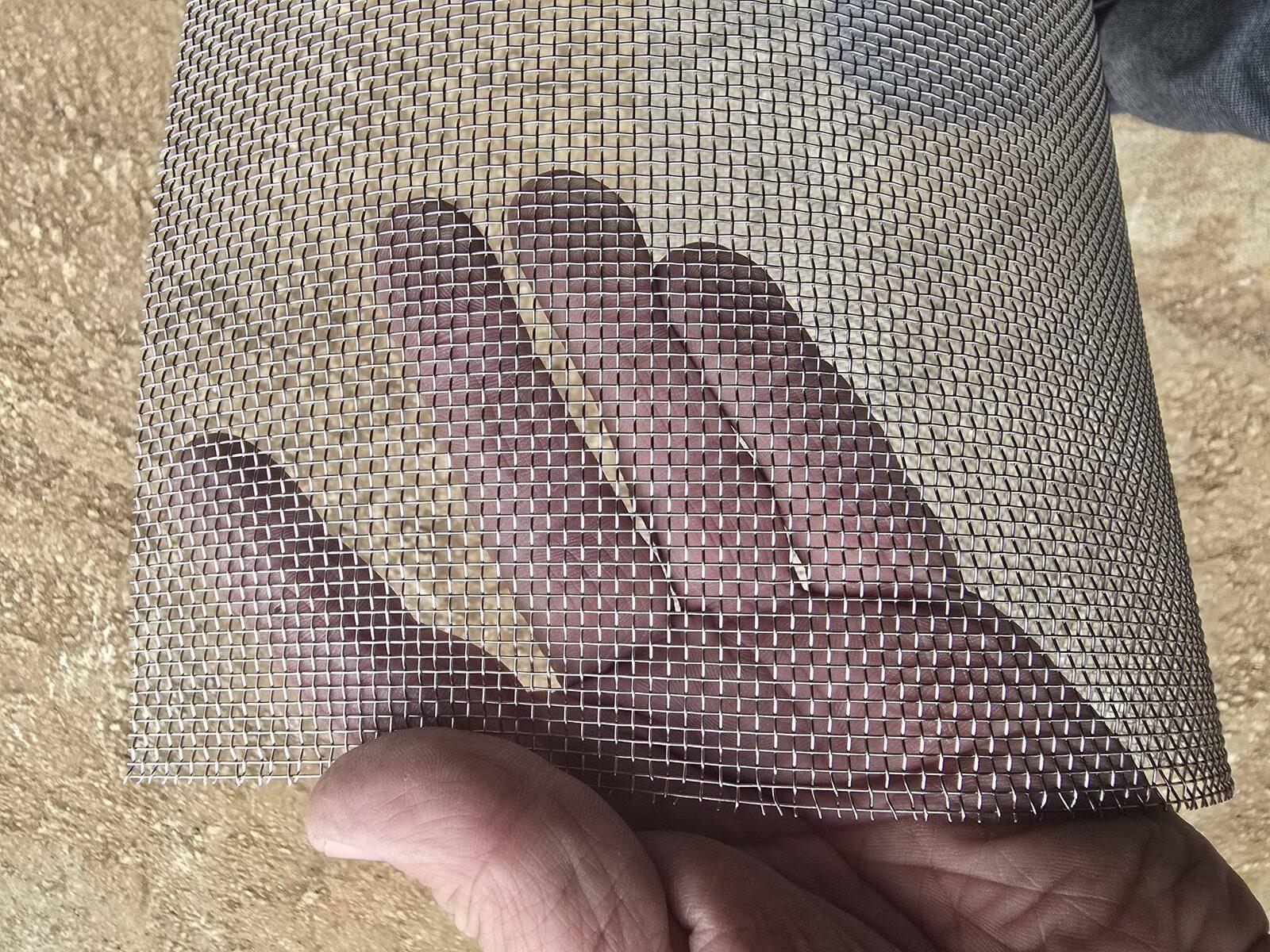 Fine technical steel cloth