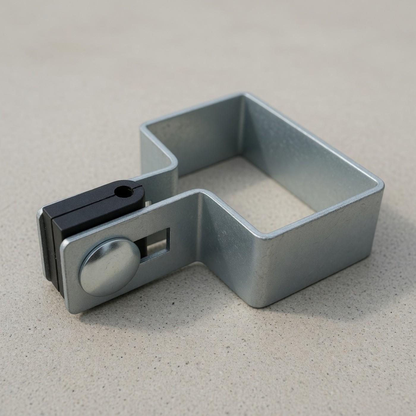 Galvanized fixing clamp/end ZN