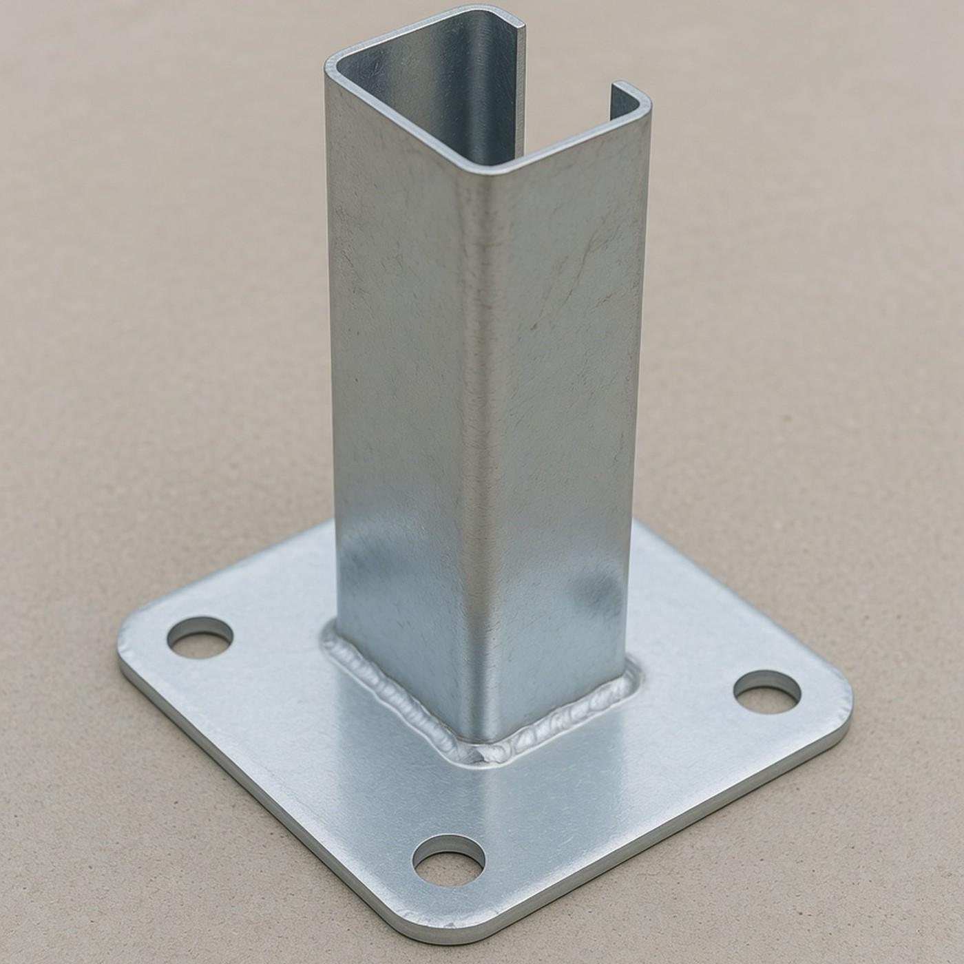 Foot for post – green RAL6005