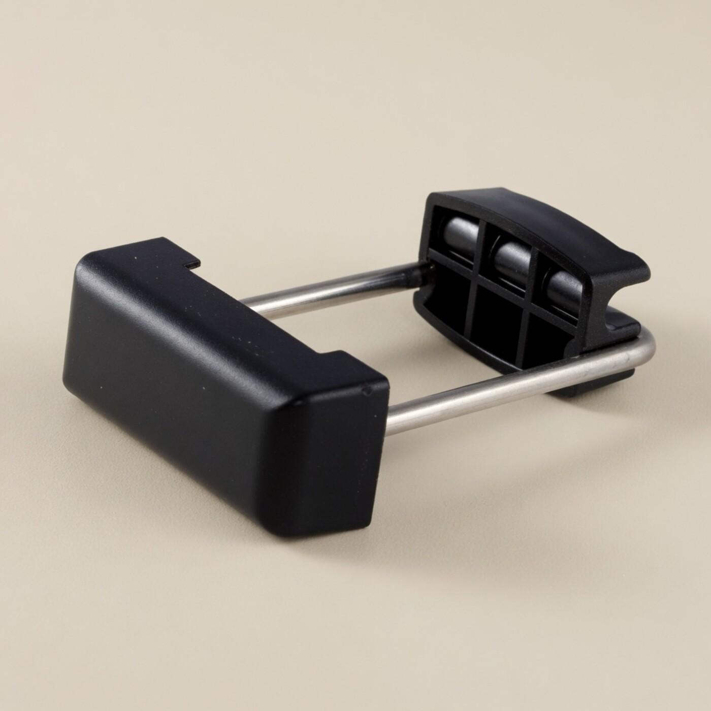 U type fixing clamp AISI304 with plastc pads